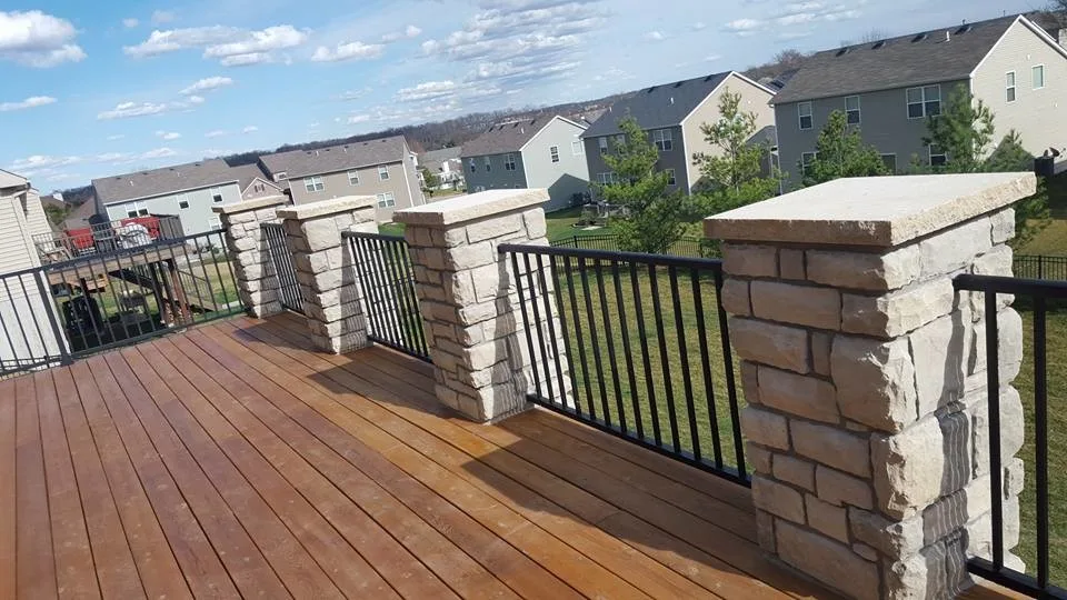O'Fallon, Missouri Stone Columns by Masterpiece Masonry - Photo 4