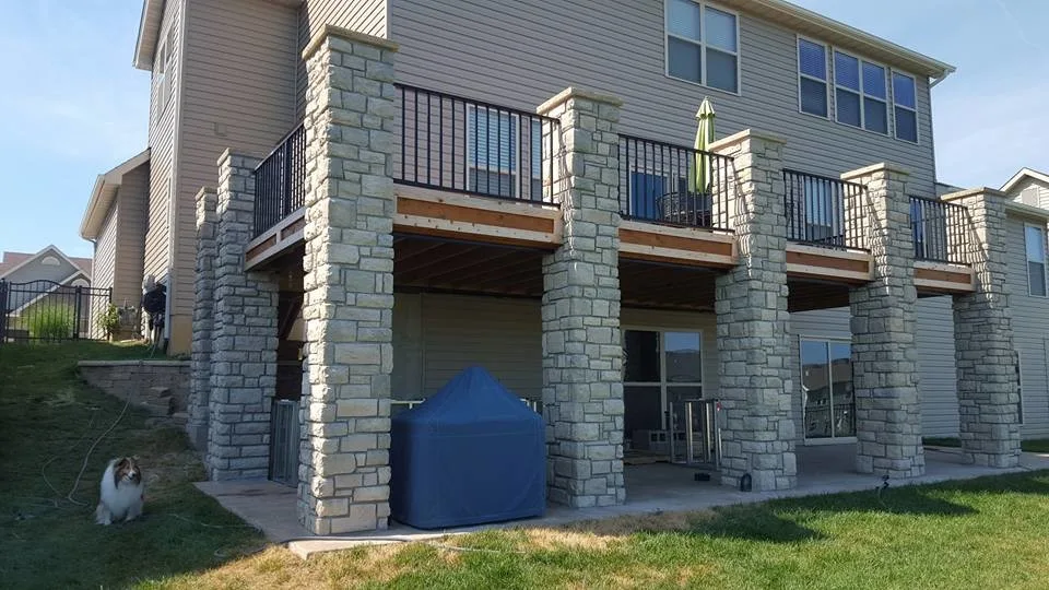 O'Fallon, Missouri Stone Columns by Masterpiece Masonry - Photo 10