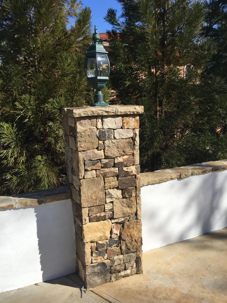 Custom Stone Pillars by Sudlow Concrete - Photo 4