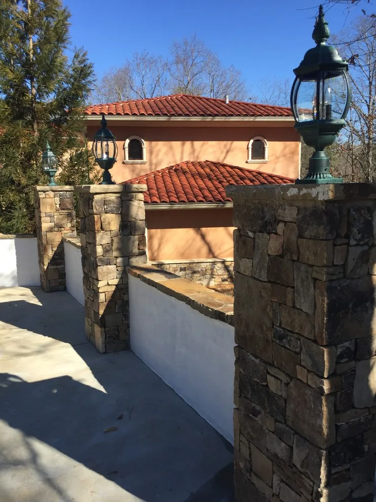 Custom Stone Pillars by Sudlow Concrete - Photo 3