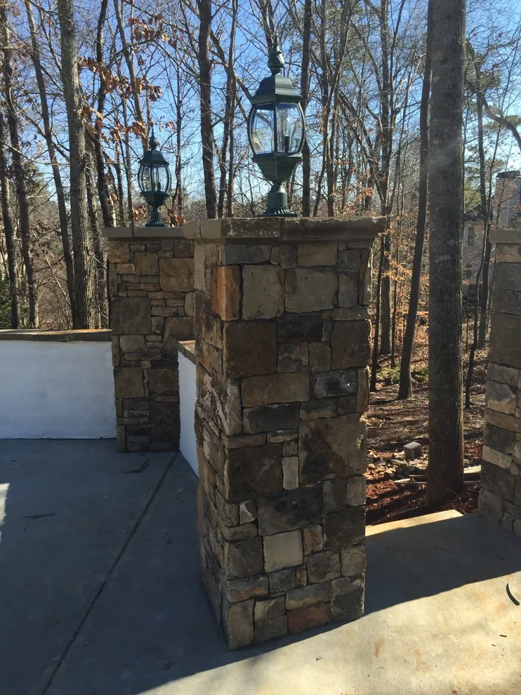 Custom Stone Pillars by Sudlow Concrete - Photo 2