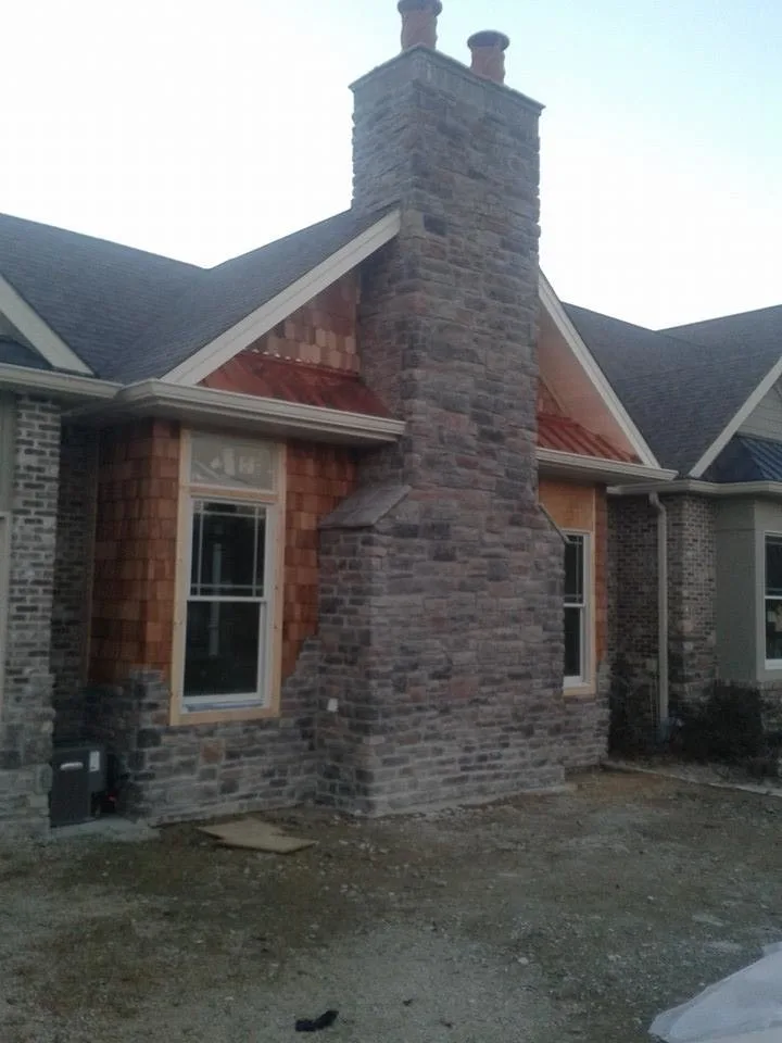 Stone Installation and New Fireplace in Innsbrook, MO by Masterpiece Masonry - Photo 7