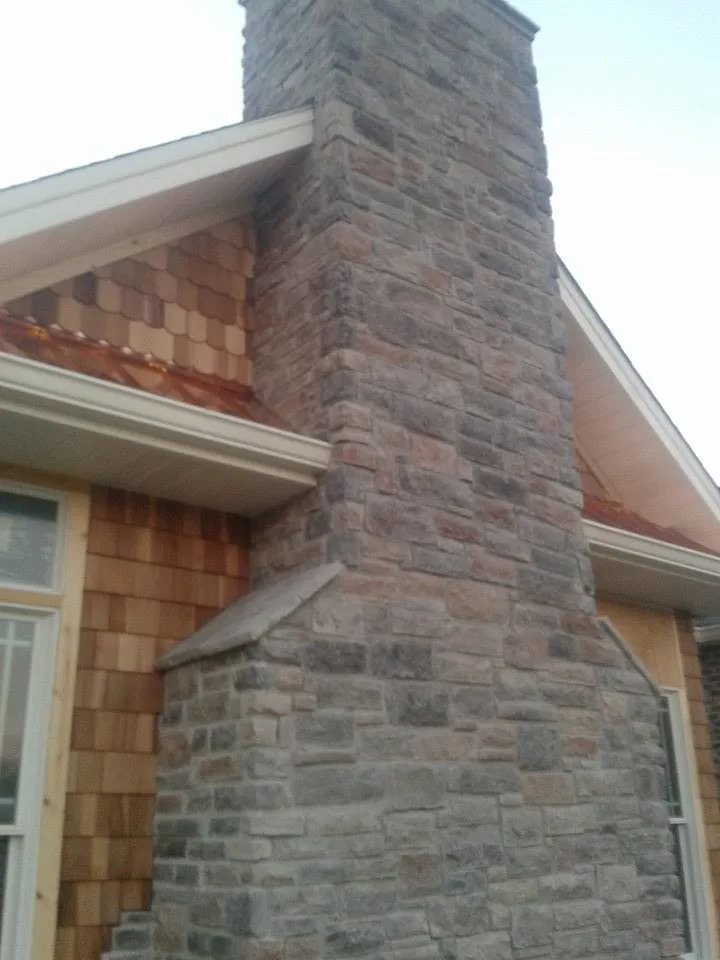 Stone Installation and New Fireplace in Innsbrook, MO by Masterpiece Masonry - Photo 5