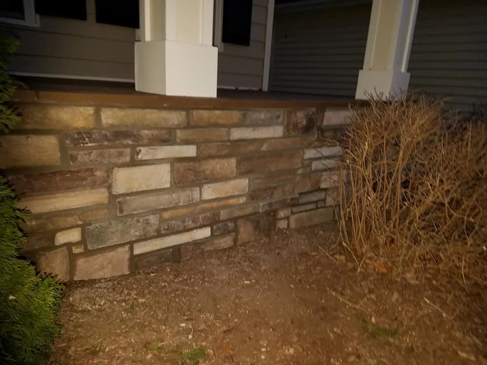 Rock on Veranda by Masterpiece Masonry - Photo 4