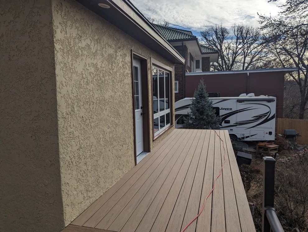 Stucco Extension by Markuson Mark III Construction - Photo 2