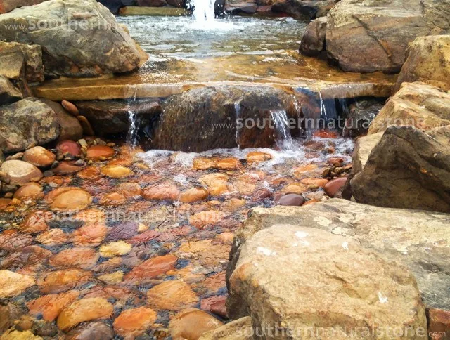 Dawn Stones - Landscape, River Pebbles by Southern Stone, LLC - Photo 3