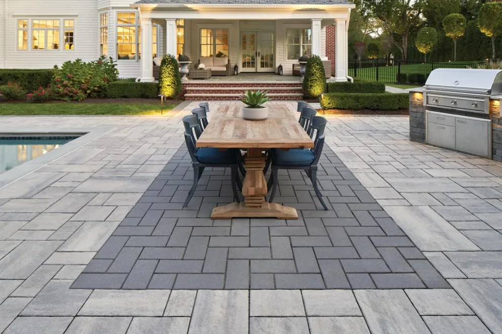Eternal patio oasis by the pool by Techo-Bloc - Photo 3
