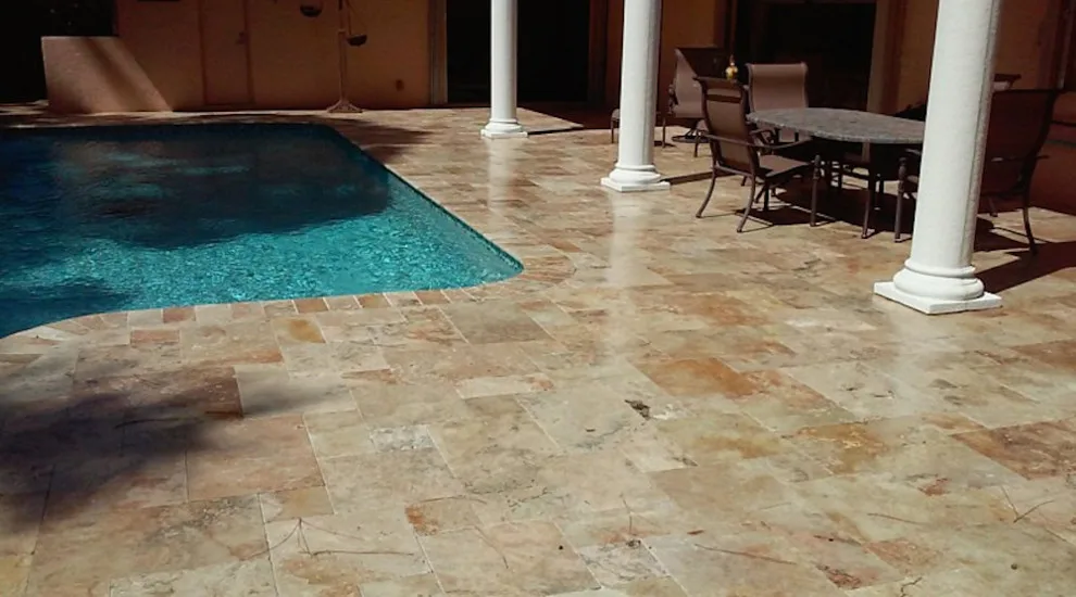 Travertine Stone by Triple M Brick Pavers, Inc. - Photo 6