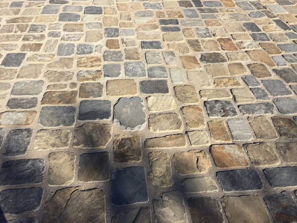 Reclaimed Brick and Tumbled Pavers for Driveway by Telluride Natural Stone & Reclaimed Wood - Photo 2