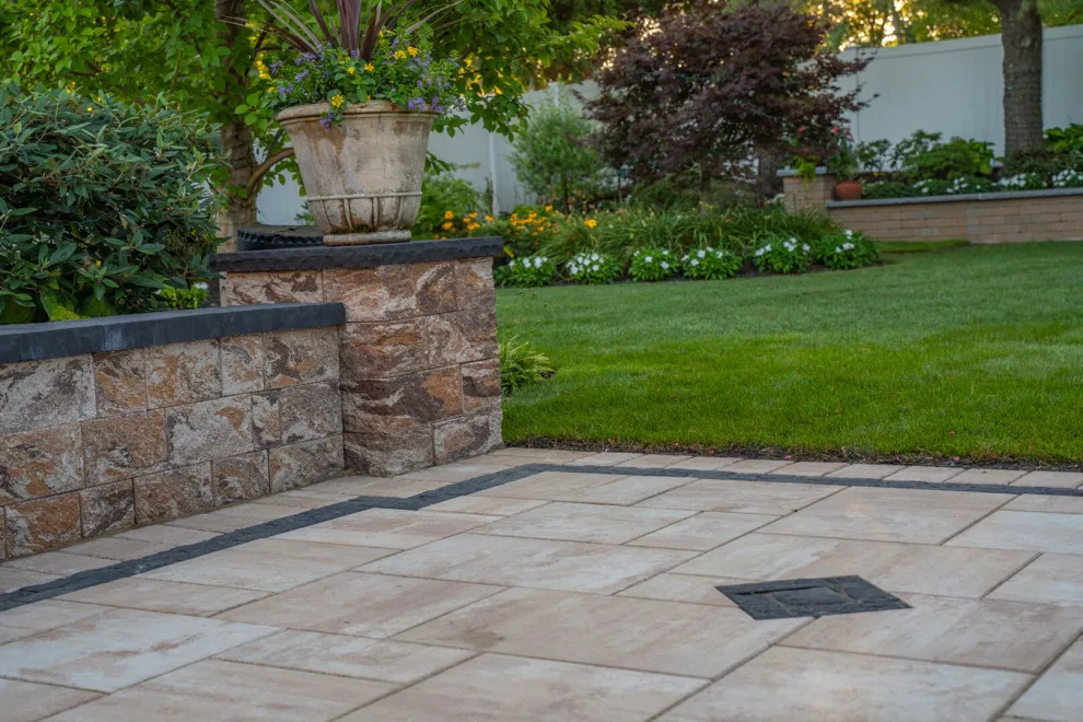 Distinctive Fire Pit and Outdoor Space by Cambridge Pavingstones With ArmorTec - Photo 2