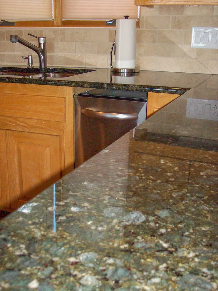 Green Butterfly Kitchen by Rocky Mountain Stone Co., Inc. - Photo 9