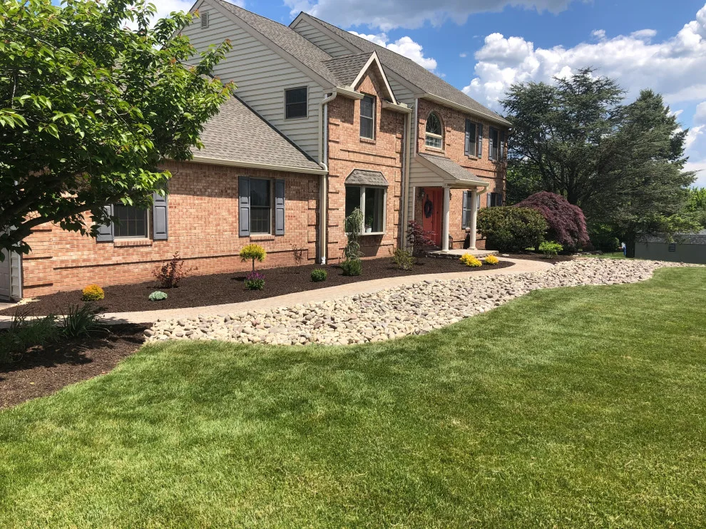 Pathway with River Stones by Hardscape Artists LLC - Photo 2