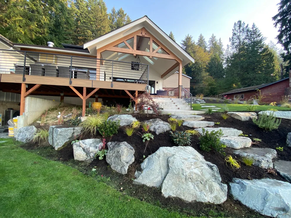 Waterfront Retaining Wall and Steps Initiative by Universal Landscape Corp - Photo 5