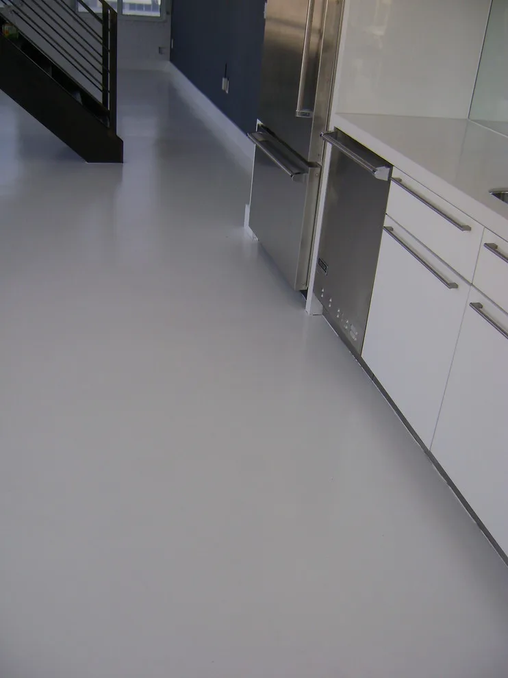 Hollywood White Loft Flooring by Modern Concrete Surfaces - Photo 2