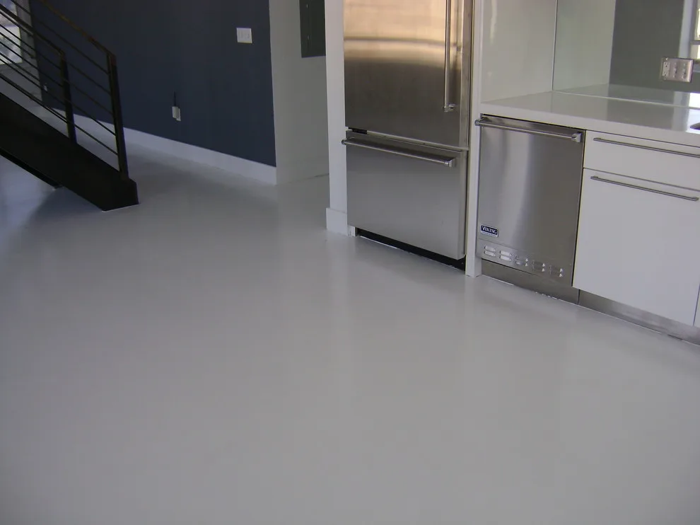 Hollywood White Loft Flooring by Modern Concrete Surfaces - Photo 6