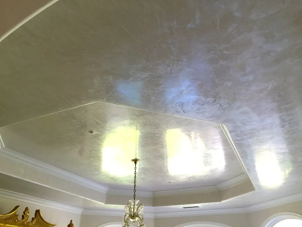 Silver Pearl White Venetian Plaster by Walls N Effects - Photo 3