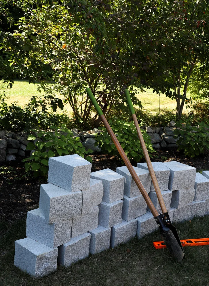 Gray Granite Fire Pit from Woodbury - Project by Robbin Mangano by Swenson Granite Works - Photo 3