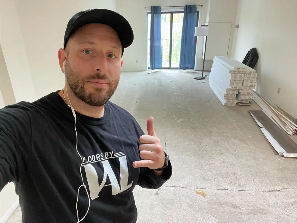 Vinyl Flooring Installation on Concrete Subfloor by Floors By VAL - Photo 9