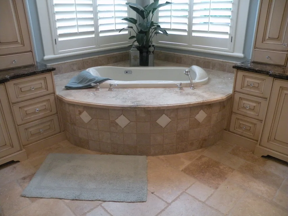 Restroom Design by Old World Stone Imports Flooring & Design - Photo 28