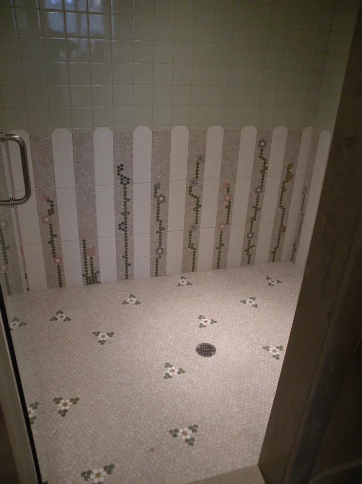 Restroom Design by Old World Stone Imports Flooring & Design - Photo 23