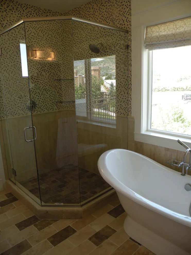 Restroom Design by Old World Stone Imports Flooring & Design - Photo 2