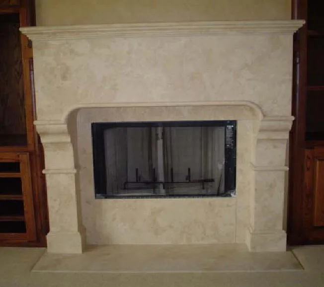 Personalized Travertine Fireplaces by Old World Stone Imports Flooring & Design - Photo 26