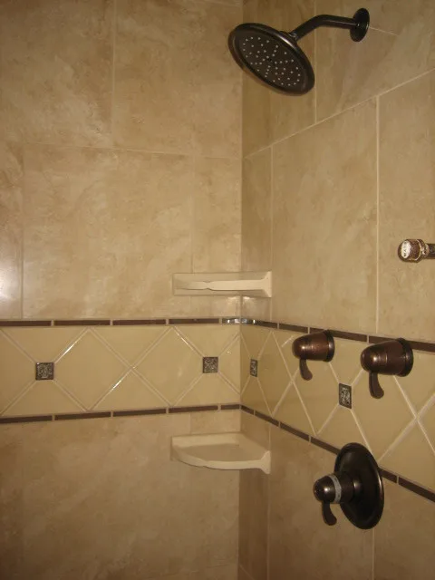 Corton Copper Kitchen Tiles & Sonoma Shower Tiles by D&D Floor Covering Inc - Photo 2