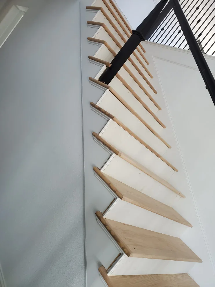 McKinney Dark Finished Hardwood Staircase by Footprints Floors | McKinney - Photo 8