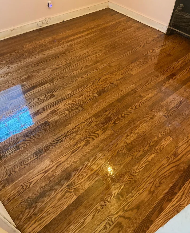 Cherry Stain Hardwood Refinishing by Floors By VAL - Photo 4