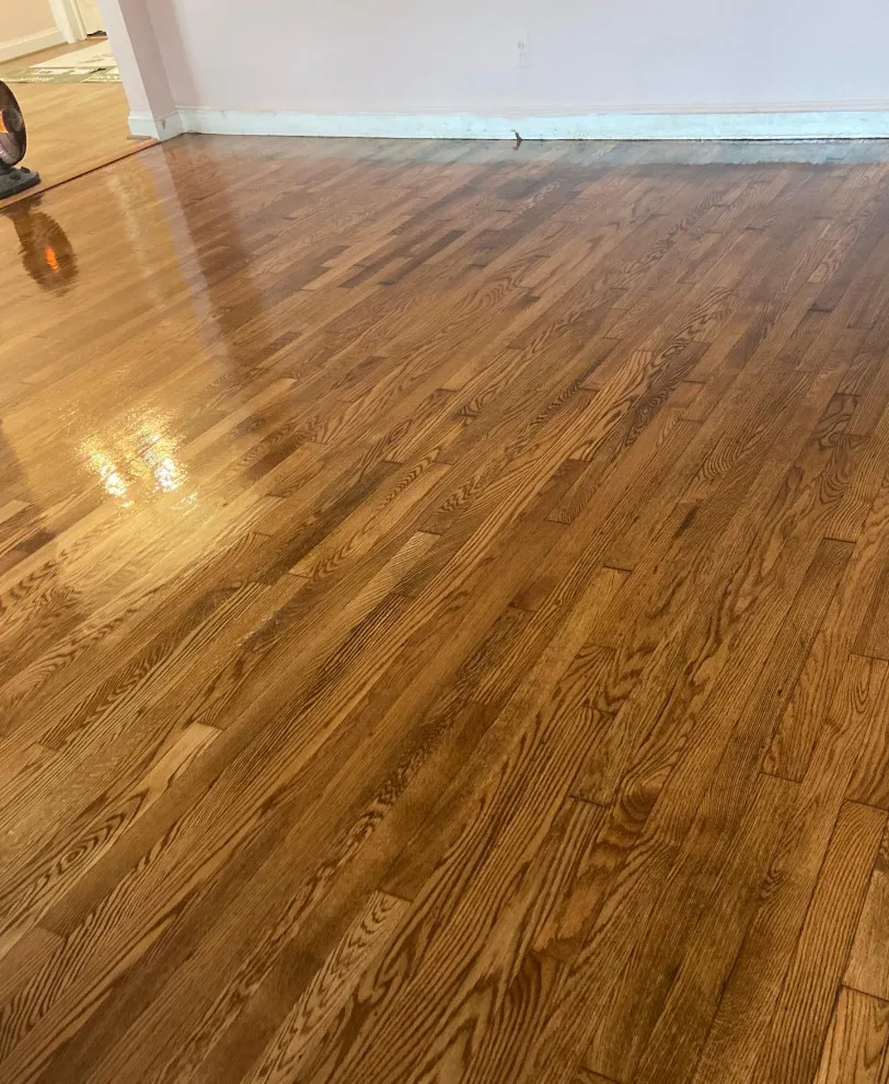 Cherry Stain Hardwood Refinishing by Floors By VAL - Photo 2