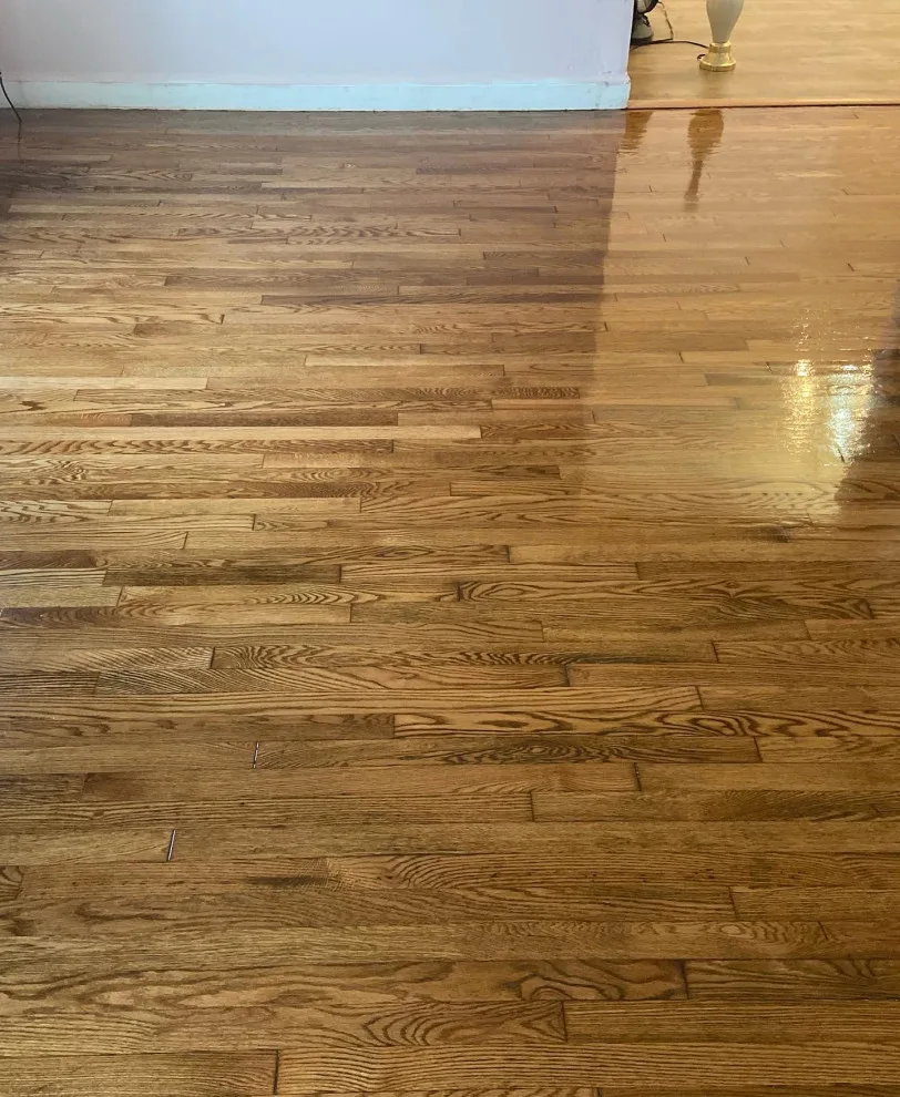 Cherry Stain Hardwood Refinishing by Floors By VAL - Photo 6