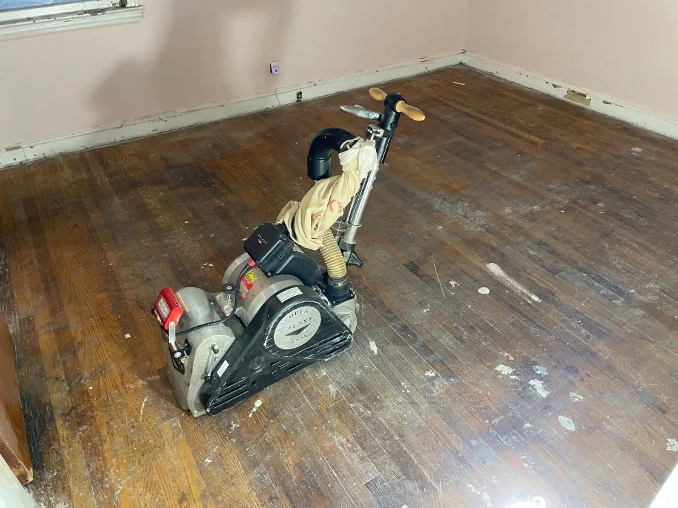 Cherry Stain Hardwood Refinishing by Floors By VAL - Photo 5