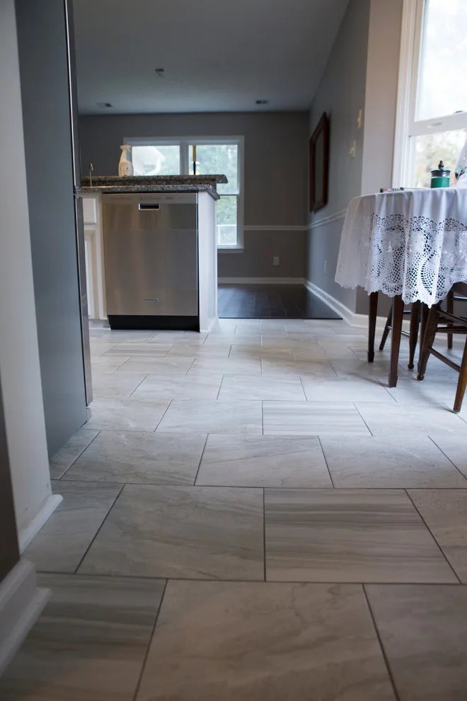 Bamboo Flooring and Terra Grey Ceramic Tile by Parkers Carpet One - Photo 6