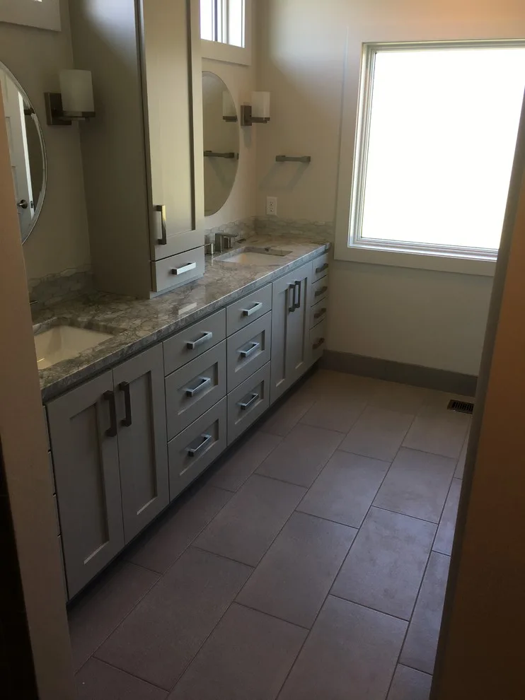 Restroom Wall and Floor Tiling by EMO Flooring - Photo 2