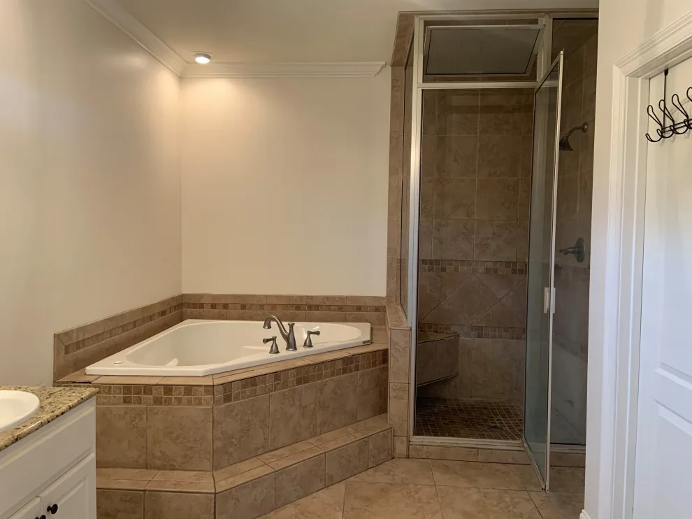 Contemporary Tub/Shower Renovation by Benchmark Renovations - Photo 4