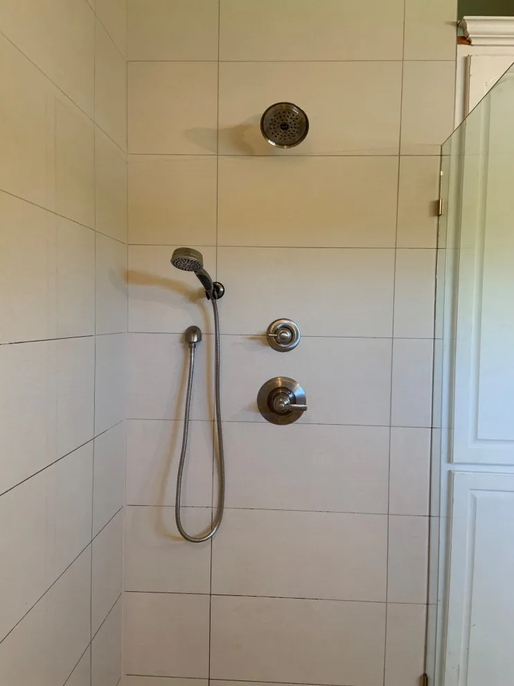 Contemporary Tub/Shower Renovation by Benchmark Renovations - Photo 2