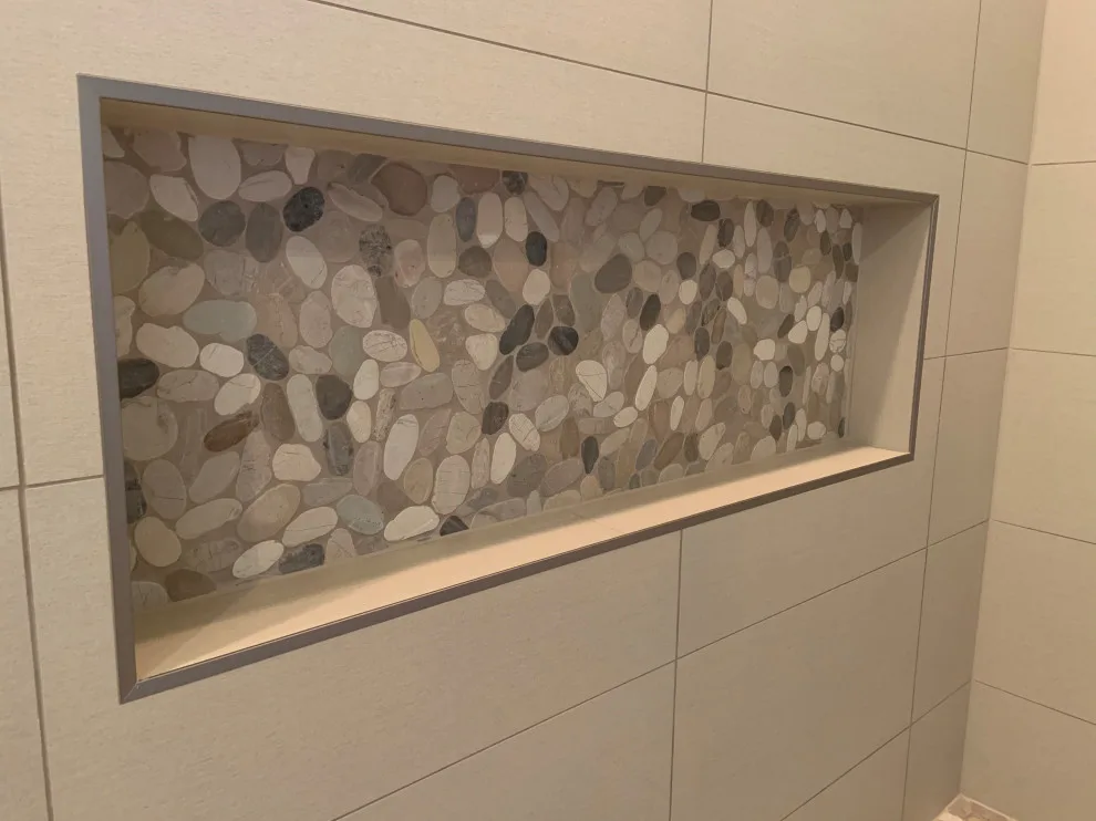 Contemporary Tub/Shower Renovation by Benchmark Renovations - Photo 5