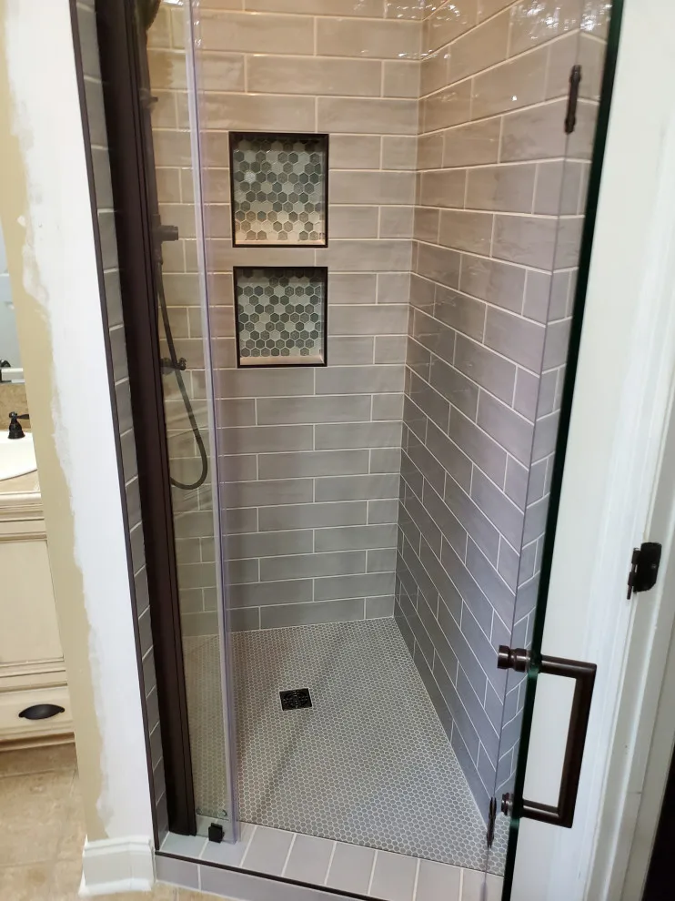 Bathroom Shower Renovation by Benchmark Renovations - Photo 7