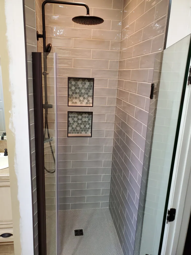 Bathroom Shower Renovation by Benchmark Renovations - Photo 3