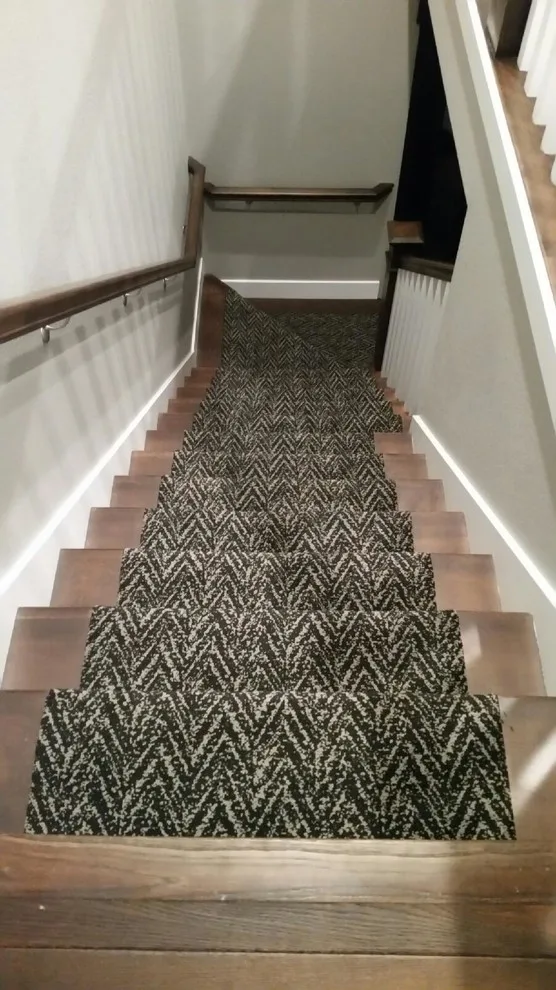 Stairway carpet runner by Precision Floor And Decor - Photo 2