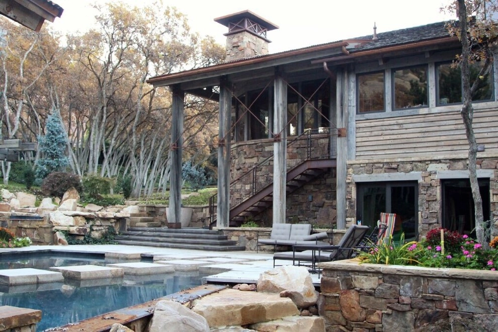 Unique Natural Landscape In Provo by Big Rock Landscaping - Photo 14