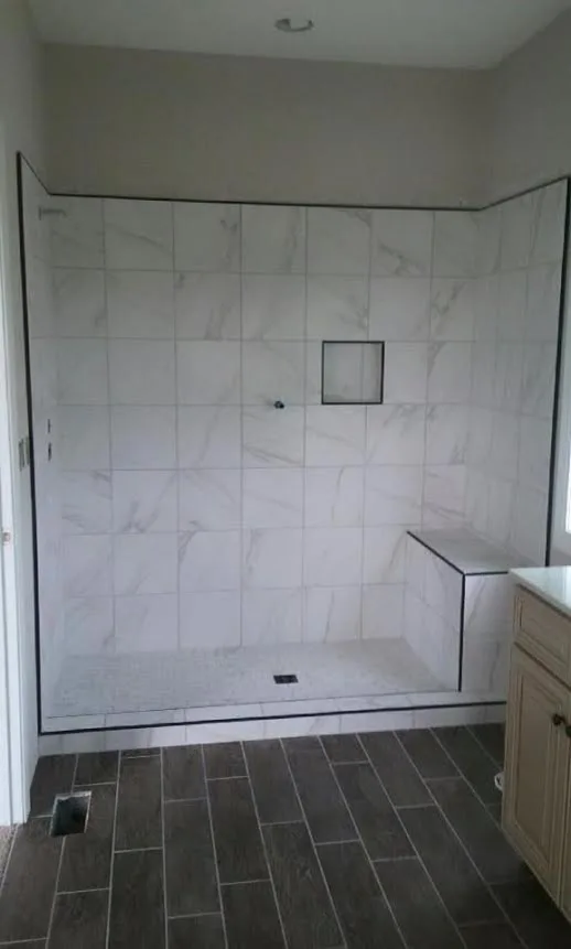 Custom Showers and Tile Flooring by Watkins Floor Covering - Photo 11
