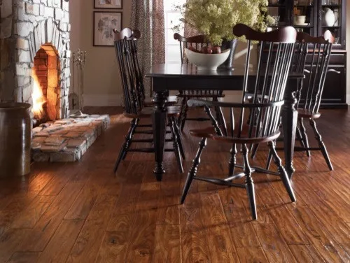 Dining Room Wood Flooring by Watkins Floor Covering - Photo 2