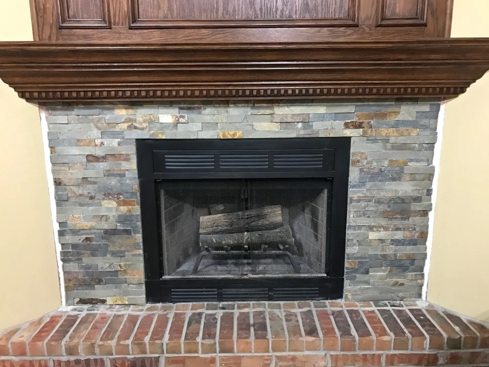 Fireplace Projects with Stone and Travertine by D&D Floor Covering Inc - Photo 11