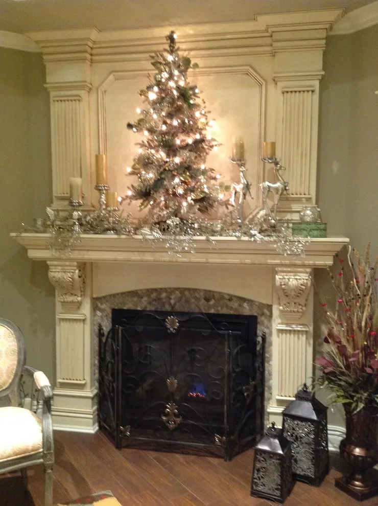 Fireplace Projects with Stone and Travertine by D&D Floor Covering Inc - Photo 9