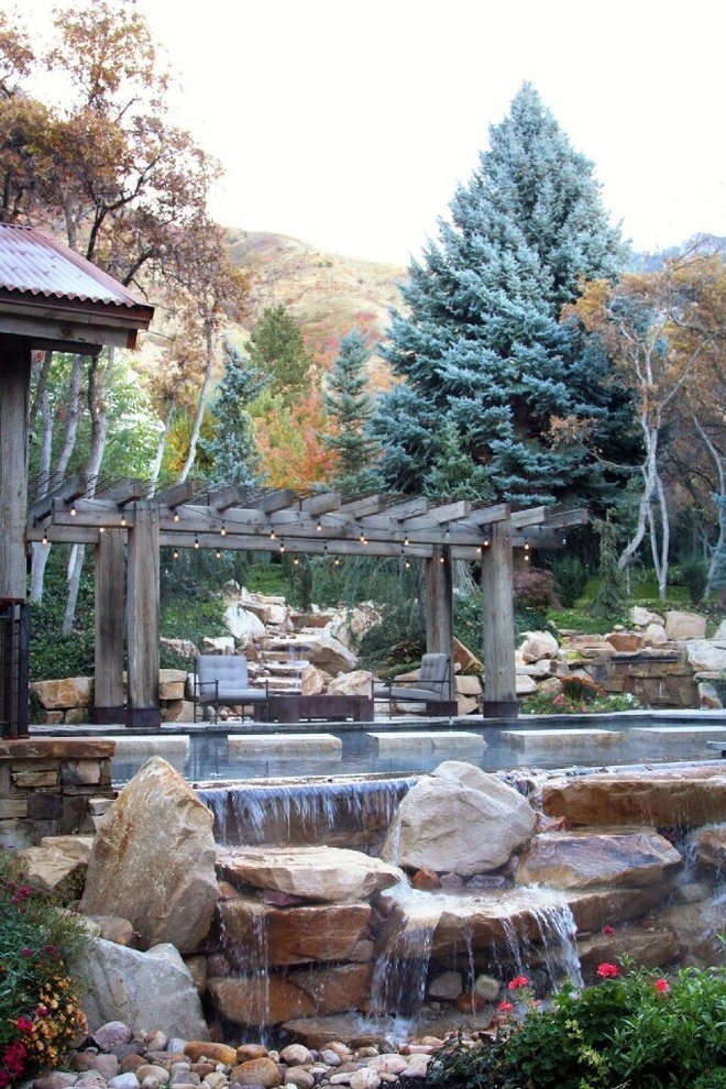 Unique Natural Landscape In Provo by Big Rock Landscaping - Photo 5