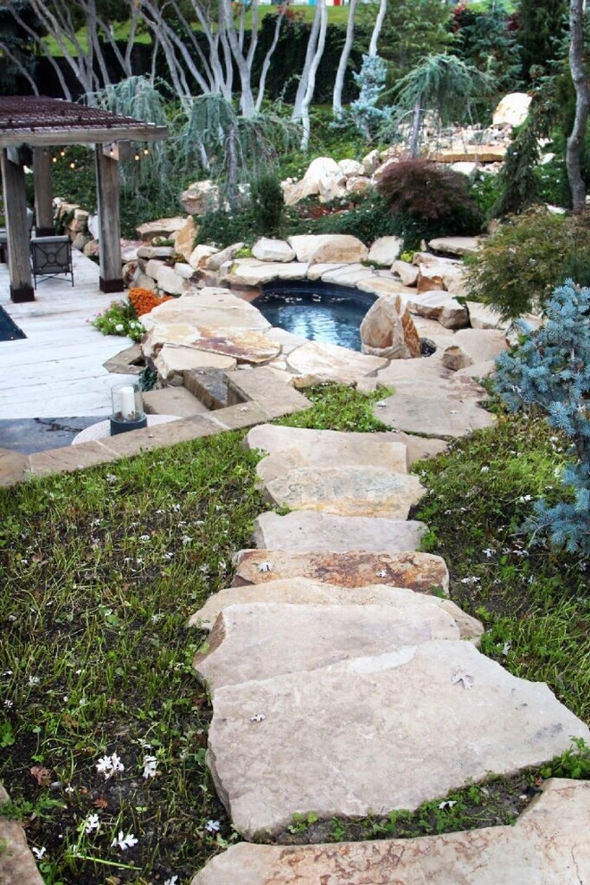 Unique Natural Landscape In Provo by Big Rock Landscaping - Photo 15