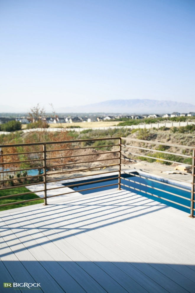 Contemporary Pool And Hardscape Along The Wasatch Front by Big Rock Landscaping - Photo 14