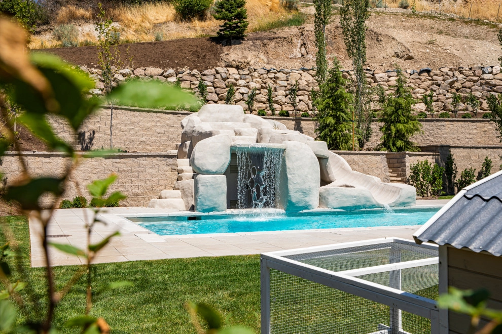 Spacious Backyard Retreat In Provo Canyon by Big Rock Landscaping - Photo 10