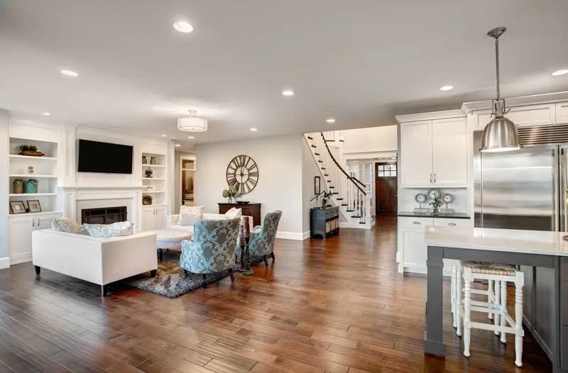 Timber in Living Spaces by Footprints Floors | McKinney - Photo 12